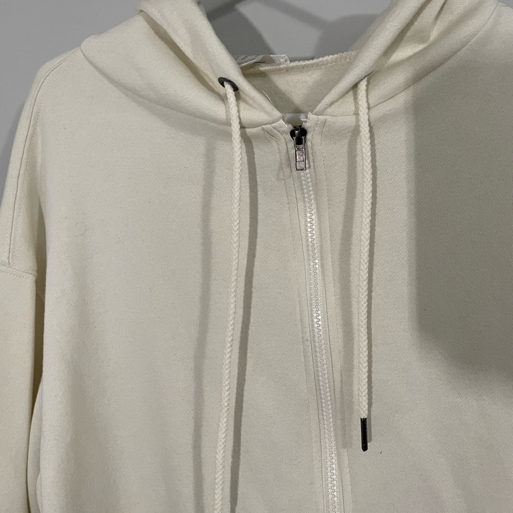 H&M Women’s Zip-up hooded LARGE - Picture 2 of 6